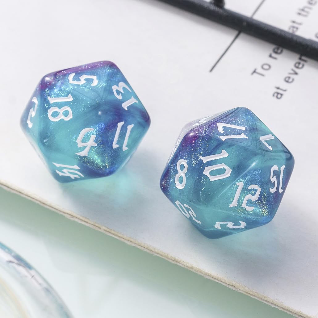 Amazon | Yourandoll 10個 多面体ダイス D20 サイコロ 20面